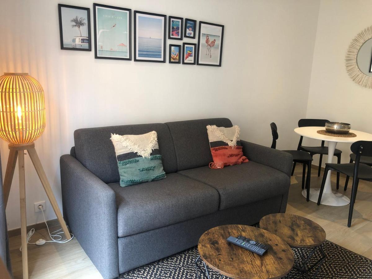 C001-Beau Studio Neuf Situe Au Centre 戛纳 外观 照片
