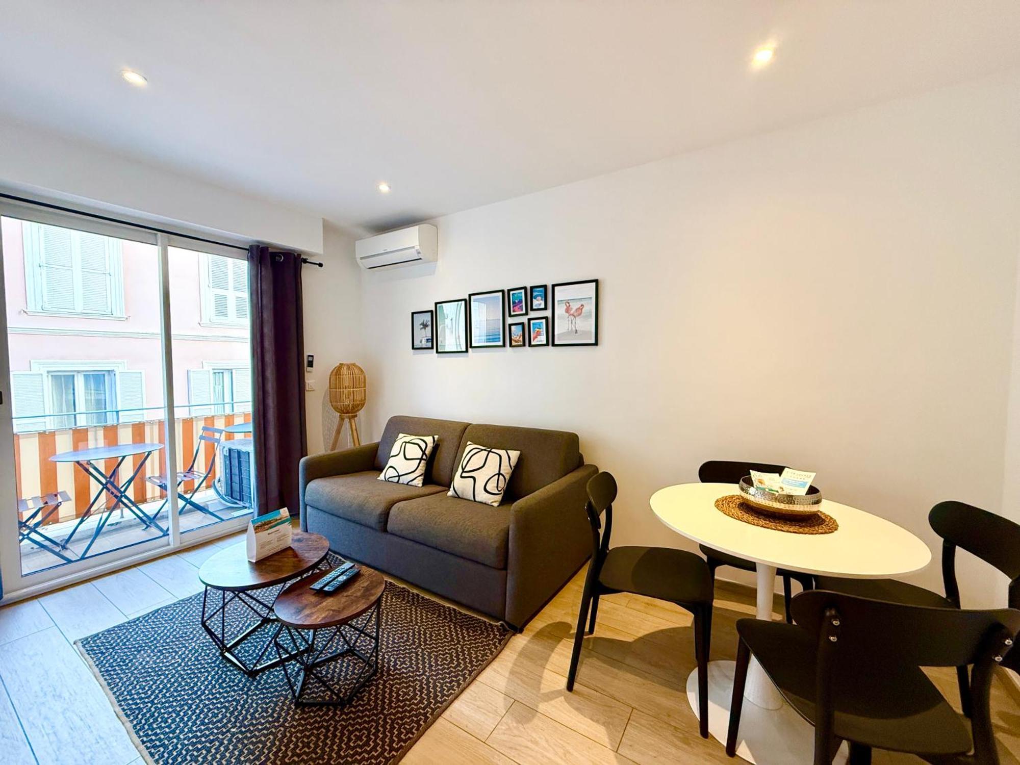 C001-Beau Studio Neuf Situe Au Centre 戛纳 外观 照片